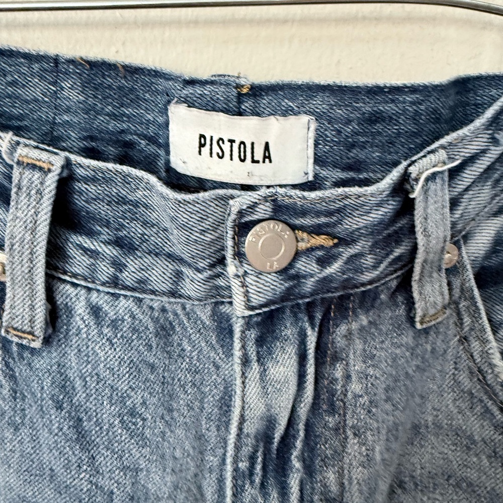 Pistola Light Blue Relaxed Jeans Distressed - Picture 2 of 16